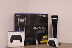 Sony PlayStation 5 1TB 8K + 2 Controller’s + 8 Spellen, Ophalen of Verzenden, Zo goed als nieuw, Playstation 5 Digital