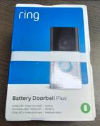 Ring Battery Video Doorbell Plus slimme deurbel batterij 153, Nieuw, Ingebouwde camera, Draadloos, Ophalen of Verzenden
