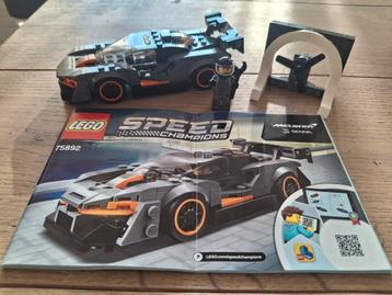 Lego speed mclaren senna nr 75892  incl boekje  beschikbaar voor biedingen