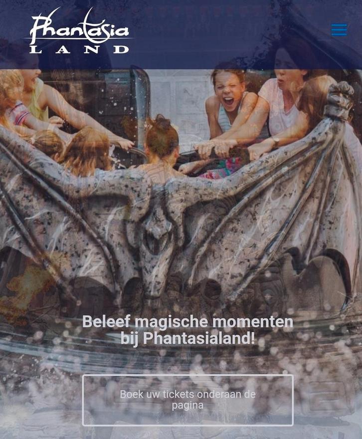 Phantasialand doordeweek vanaf 17 nov 2025, Tickets en Kaartjes, Evenementen en Festivals, Eén persoon