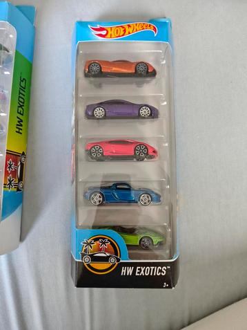 Hot Wheels Exotics 5pack  beschikbaar voor biedingen
