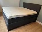 Boxspring 2 persoonsbed Swiss Sense Home 450N donker grijs, Huis en Inrichting, Slaapkamer | Bedden, Ophalen, Gebruikt, Tweepersoons