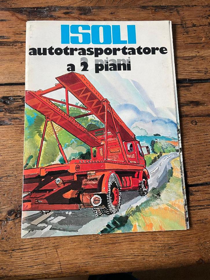 Isoli bergingstrucks iveco, Boeken, Auto's | Folders en Tijdschriften, Zo goed als nieuw, Overige merken, Ophalen of Verzenden