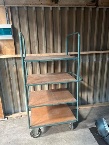  industriële trolley | Perfect: woonkamer thuis werkplaats  beschikbaar voor biedingen