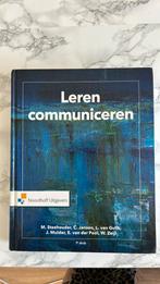 Leren communiceren boek, Boeken, Wetenschap, Sociale wetenschap, Ophalen of Verzenden, Zo goed als nieuw