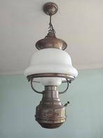 Mooie hanglamp met dubbele fitting, Huis en Inrichting, Lampen | Hanglampen, Minder dan 50 cm, Overige materialen, Zo goed als nieuw