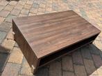 Salontafel donkerbruin, 135x80x40, Ophalen, Klassiek, modern, Gebruikt, 100 tot 150 cm