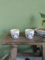 Prachtige blauw witte eierdoppen, Ophalen of Verzenden, Overige stijlen
