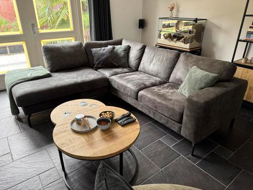 Luxe hoekbank model Rango, Huis en Inrichting, Banken | Complete zithoeken, Zo goed als nieuw, Ophalen