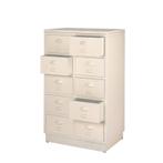 Vintage Ladekast IJzer Retro Refurbished Metalen Ladekast, Huis en Inrichting, Kasten | Ladekasten, Info@dehanzeherten.nl, De Hanze Herten BV