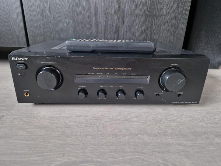 Sony TA-FE370 versterker/amplifier, getest en werkt, Audio, Tv en Foto, Versterkers en Receivers, Gebruikt, Sony, Ophalen of Verzenden