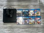 Playstation 4 met 2 controllers en maar liefst 8 games, Spelcomputers en Games, Spelcomputers | Sony PlayStation 4, Met 2 controllers