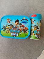 Paw patrol lunch set, broodbakje, drinkfles, mepal, Huis en Inrichting, Keuken | Tupperware, Ophalen of Verzenden, Gebruikt, Blauw