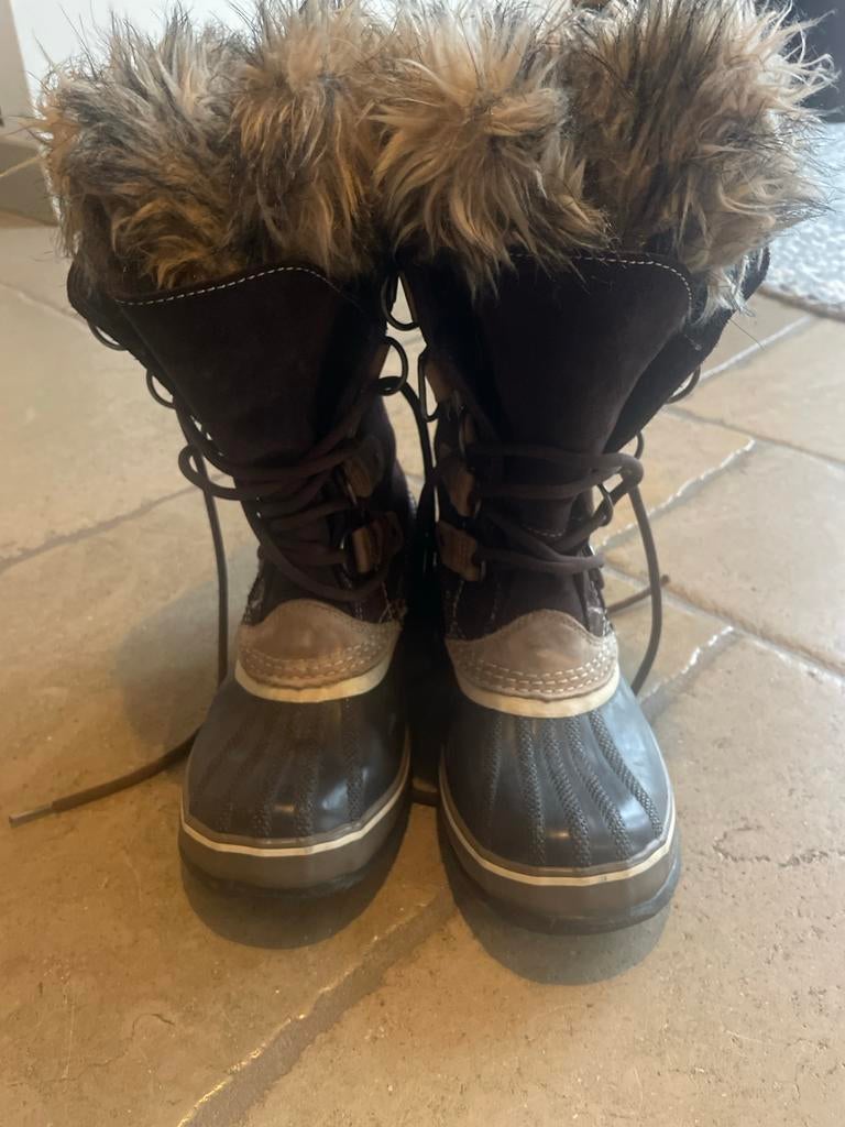 Sorel Snowboots Maat 38, Ophalen, Zwart, Snowboots, Gedragen