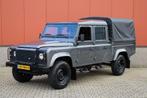 Land Rover Defender 130 2.2 TDCI Crew Cab/ 2016/ Orig. NL, Auto's, Land Rover, Euro 5, Stof, Zwart, Stoelverwarming