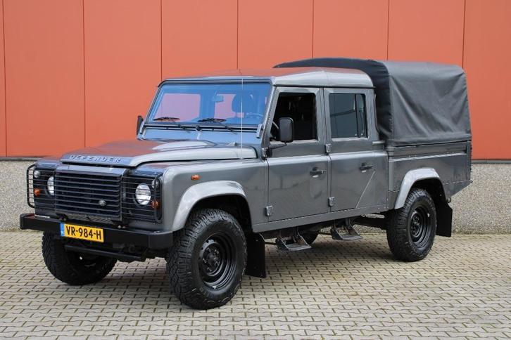 Land Rover Defender 130 2.2 TDCI Crew Cab/ 2016/ Orig. NL, Auto's, Land Rover, Bedrijf, 4x4, ABS, Achteruitrijcamera, Airconditioning