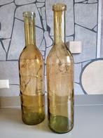 Fles vaas, Huis en Inrichting, Ophalen, Zo goed als nieuw, Glas