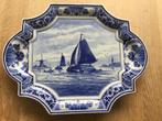 Wandplaquette skûtsjesilen. De Porceleyne fles. Zie foto’s, Antiek en Kunst, Ophalen of Verzenden