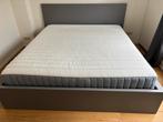 Malm Ikea bed 180x200 + matras, Huis en Inrichting, Slaapkamer | Bedden, Ophalen, Gebruikt, Tweepersoons, 180 cm