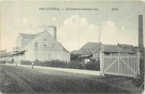 (388-542-023) Halsteren Draineerbuizenfabriek, Verzamelen, Ansichtkaarten | Nederland, Noord-Brabant, Verzenden