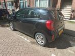 Kia Picanto Economyline Plus 1.0 Cvvt 67pk 5-zits 2017 Zwart, Auto's, Voorwielaandrijving, 4 stoelen, Zwart, Origineel Nederlands