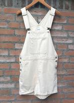 Crème witte denim boho Indy korte tuinbroek Monki Maat S/36, Wit, Nieuw, Ophalen of Verzenden, Monki