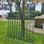 5 delig zwaar smeedijzer hekwerk, Tuin en Terras, Ophalen, Gebruikt, IJzer, Sierhekwerk