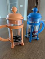 Vrolijke Bodum French press / cafetiere oranje en blauw, Ophalen, Zo goed als nieuw, Overige modellen