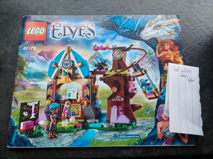 Lego Elves - 41173 - Elvendale Drakenschool, Kinderen en Baby's, Speelgoed | Duplo en Lego, Zo goed als nieuw, Ophalen of Verzenden