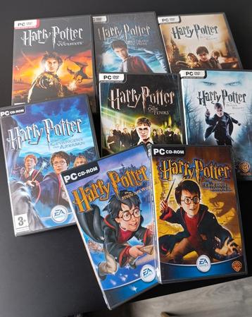 Harry Potter PC games Compleet 8 games complete beschikbaar voor biedingen