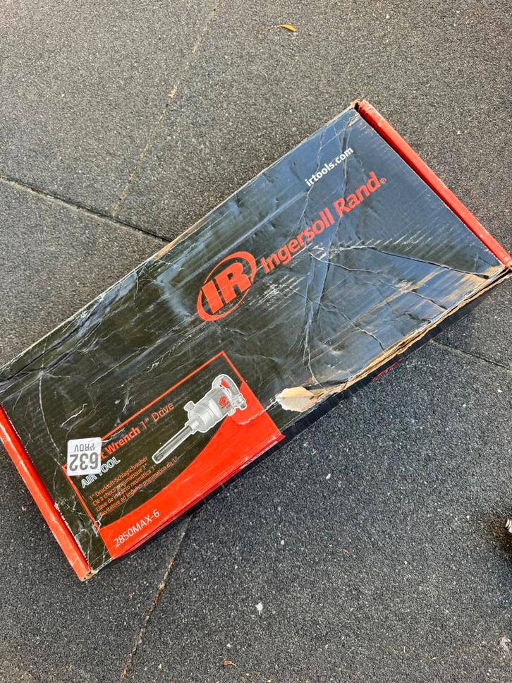 Ingersoll Rand 2850MAX-6 1” Slagmoersleutel (NIEUW in doos), Doe-het-zelf en Verbouw, Gereedschap | Handgereedschap, Nieuw, Ophalen