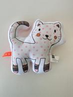 Knuffel rammelaar poes roze 15 cm / Hema, Kinderen en Baby's, Speelgoed | Knuffels en Pluche, Ophalen of Verzenden, Zo goed als nieuw