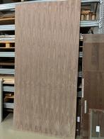 Noten gefineerd MDF - 4mm - 2430x1215 mm, Ophalen of Verzenden, Gebruikt, Hout, Minder dan 20 mm