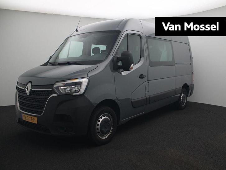 Renault Master T35 2.3 dCi 150 L2H2 DC Comfort | Dubbele Cab, Auto's, Bestelauto's, Bedrijf, Te koop, ABS, Achteruitrijcamera
