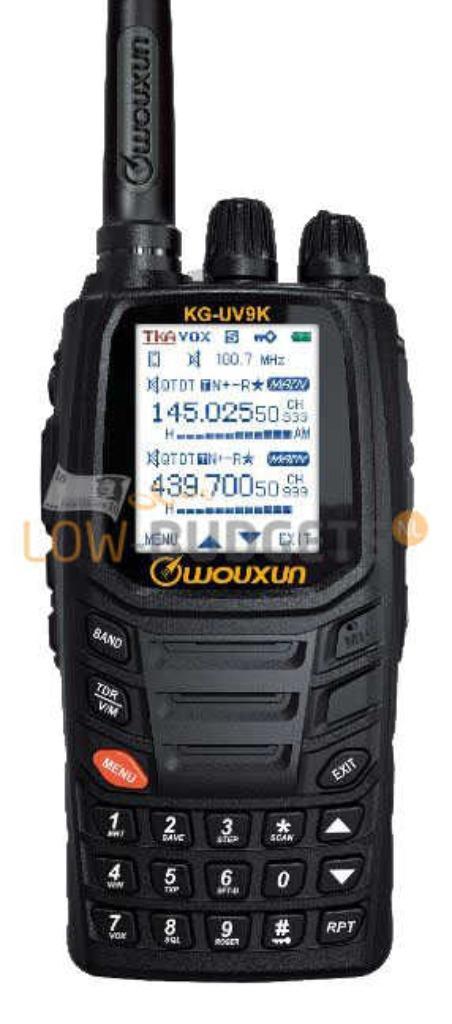 Wouxun KG-UV9K Dualband Portofoon Cross-band, Auto diversen, Overige Auto diversen, Verzenden