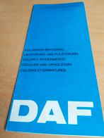 Zeldzame uitgave Daf 33 44 66 kleuren en bekleding folder, Ophalen of Verzenden, Overige merken