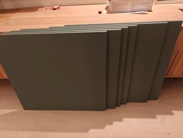 6 Ikea besta deuren 60x64 grijs groen - afbeelding 1