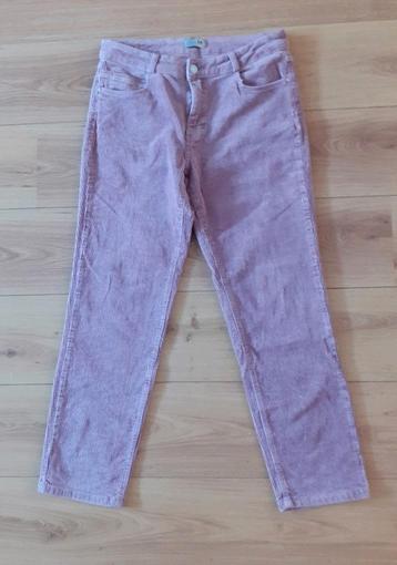 Para Mi roze corduroy broek maat 40 beschikbaar voor biedingen