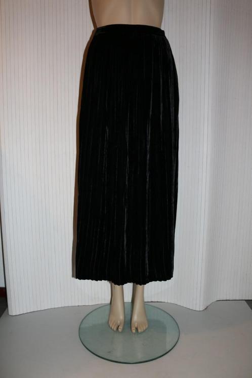 Miss Sixty fluwelen plissé rok plooirok lang zwart MAAT XS, Kleding | Dames, Rokken, Nieuw, Maat 34 (XS) of kleiner, Zwart, Onder de knie