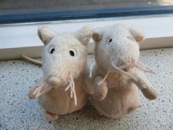  2 x Witte muis of muisje van IKEA rat ratje beschikbaar voor biedingen