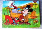 Goofy, Pluto en Micky met vliegtuig 70 stukjes - compleet, Kinderen en Baby's, Speelgoed | Kinderpuzzels, Gebruikt, Meer dan 50 stukjes