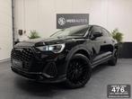 Audi Q3 Sportback 45 TFSI e S Edition|20Inch|BLIS|Lane-asst|, Auto's, Stof, Gebruikt, Met garantie (alle), Zwart