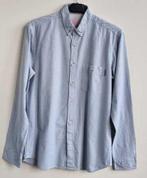 Jack & Jones blauw/wit gestreepte overhemd mt. M, Kleding | Heren, Overhemden, Blauw, Zo goed als nieuw, Jack & Jones, Halswijdte 39/40 (M)