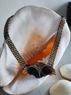 BIJZONDER COLLIER JAREN 70, Ophalen of Verzenden, Zo goed als nieuw, Zilver, Overige materialen