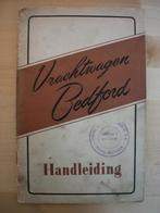 Bedford Vrachtwagen Handleiding Instructieboek ca 1952, Ophalen