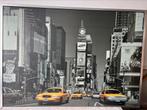 New York schilderij 140 x 100 cm, Ophalen, 125 cm of meer, Zo goed als nieuw, Schilderij