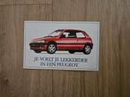 Peugeot sticker, Auto diversen, Autostickers, Ophalen of Verzenden