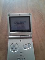 Gameboy advance sp grijs, Spelcomputers en Games, Spelcomputers | Nintendo Game Boy, Ophalen of Verzenden, Zo goed als nieuw, Game Boy Advance