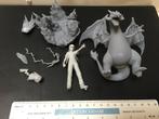 Pokemon dioramaatje: Ash Ketchum, Pikachu en Charizard, Ophalen of Verzenden, Nieuw, Groter dan 1:35, Figuur of Figuren