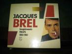 Jacques Brel – Enregistrements Philips 1954-1961 – 5CD Box, Ophalen of Verzenden, 1960 tot 1980, Zo goed als nieuw